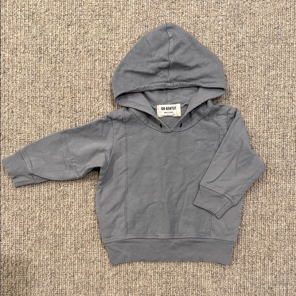 Go Gently Nation Infant Gray Hoodie